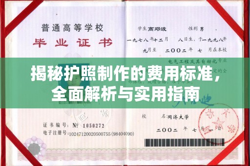 藤县揭秘护照制作的费用标准，全面解析与实用指南